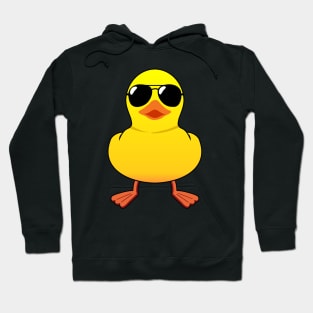 Rubber duck with sunglasses Hoodie